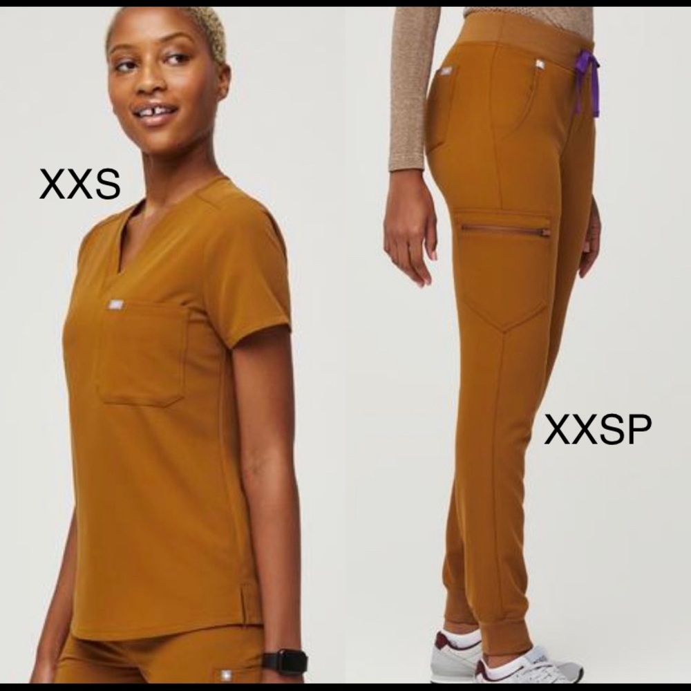 FIGS XXS|XXSP Atlantic Fall Scrub Set NWT